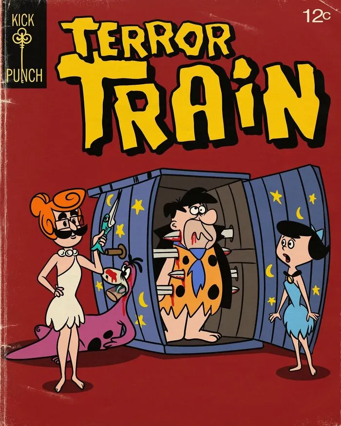 What If Your Favorite Cartoons Were Horror Movies? This Artist Has The Answer (50 New Pics)