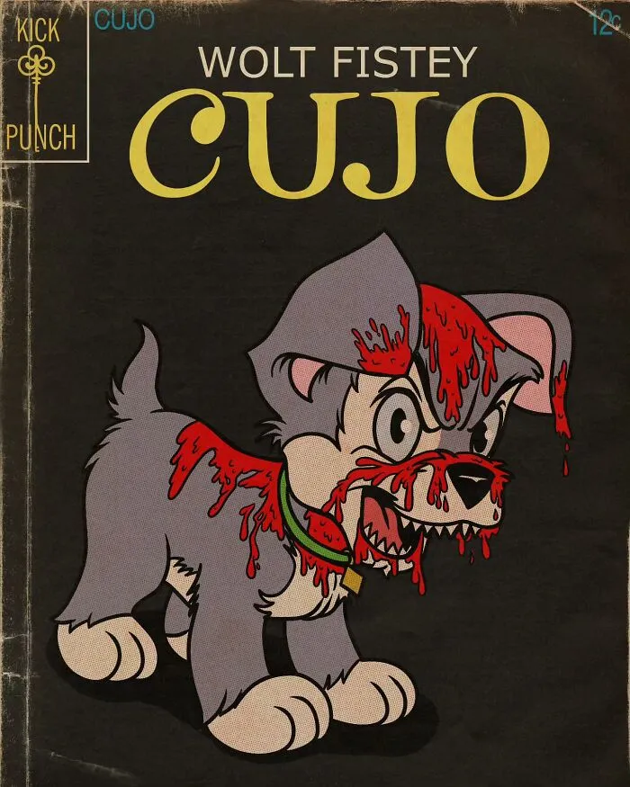 What If Your Favorite Cartoons Were Horror Movies? This Artist Has The Answer (50 New Pics)