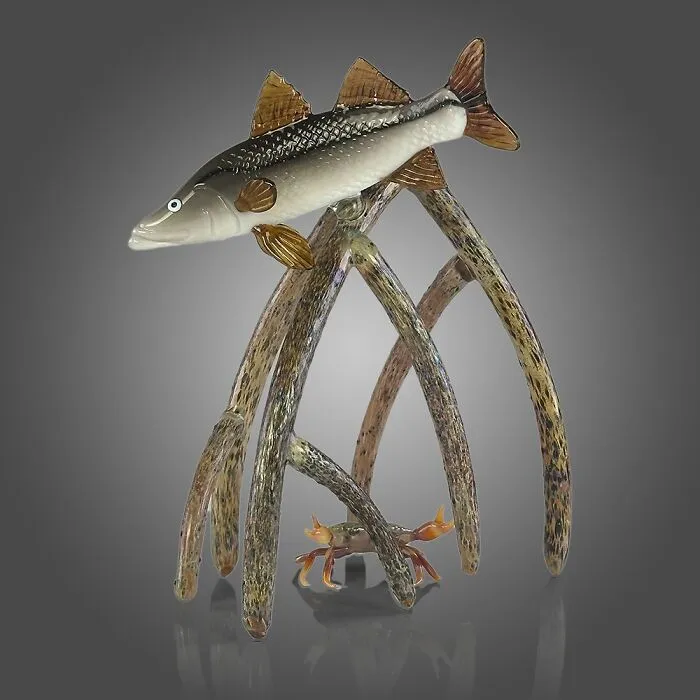 35 Glass Creations By Robert Mickelsen That Capture The Beauty Of The Sea In Incredible Detail