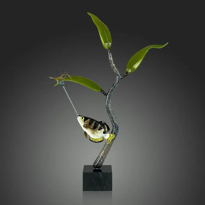 35 Glass Creations By Robert Mickelsen That Capture The Beauty Of The Sea In Incredible Detail