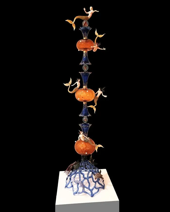 35 Glass Creations By Robert Mickelsen That Capture The Beauty Of The Sea In Incredible Detail