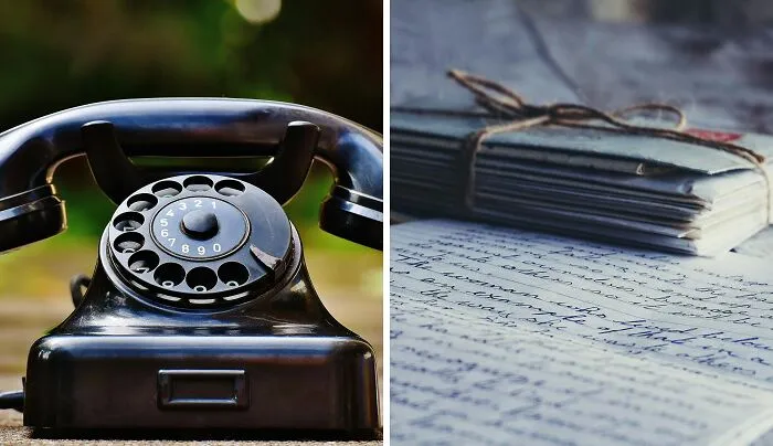 Would you rather receive a daily phone call at the same time, but no one speaks, or a daily letter in your handwriting that you never wrote?
