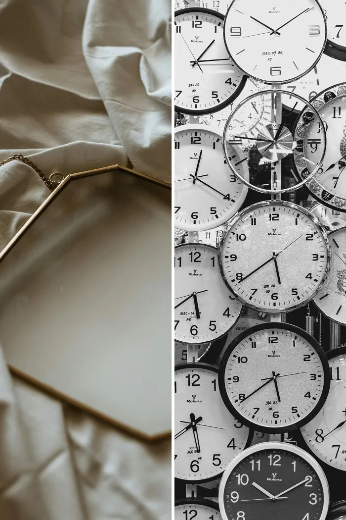 Would you rather wake up to find every mirror in your home covered or every clock stopped at the same exact time?