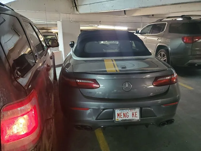 Venganza por aparcar mal