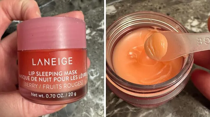  Your Lips Are About To Work The Most Productive Night Shift Of Their Lives Thanks To This <a Style="Display:inline;" Href="Https://Www.amazon.com/Laneige-Sleeping-Berry/Dp/B07xxphqzk?ie=utf8&th=1&linkcode=ll1&tag=bpbee-20&linkid=158f08fb2e7904d4d57785165e392379&language=en_us&ref_=as_li_ss_tl" Target="_blank">  <span Style="Font: Inherit; Color: #d74b1f;"> Laneige Lip Sleeping Mask </Span>