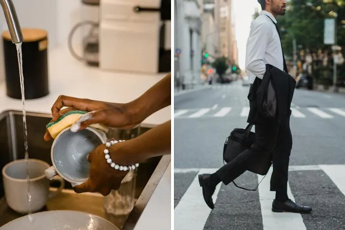Never have to clean/do chores again, or never have to work again?