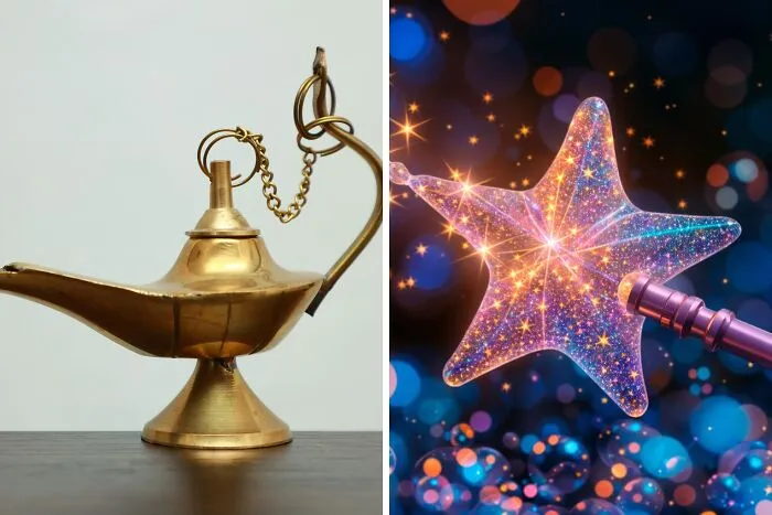 Have a genie who grants one wish a week or a fairy godparent who fixes small problems instantly?
