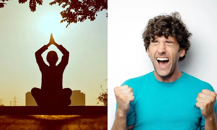 Always feel at peace with yourself, or always feel excited about life?