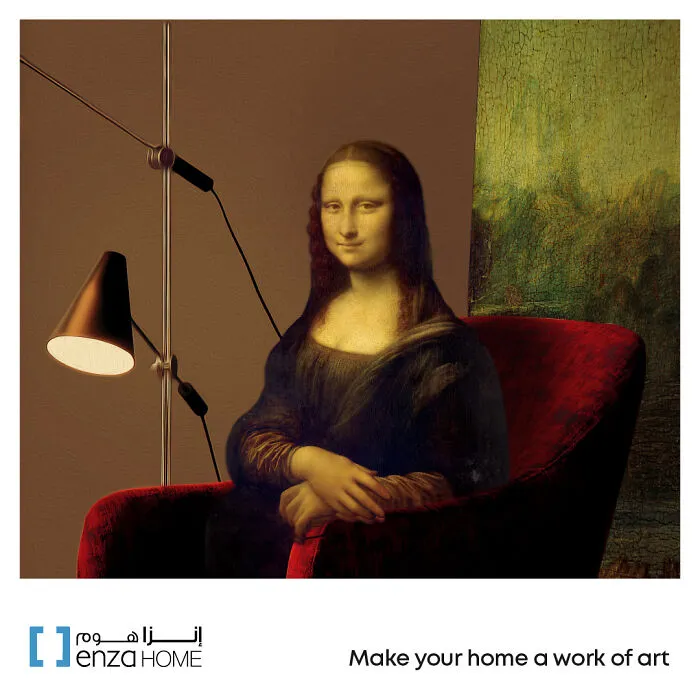 The Mona Lisa In Ads: 27 Clever Campaigns Featuring The Iconic Painting