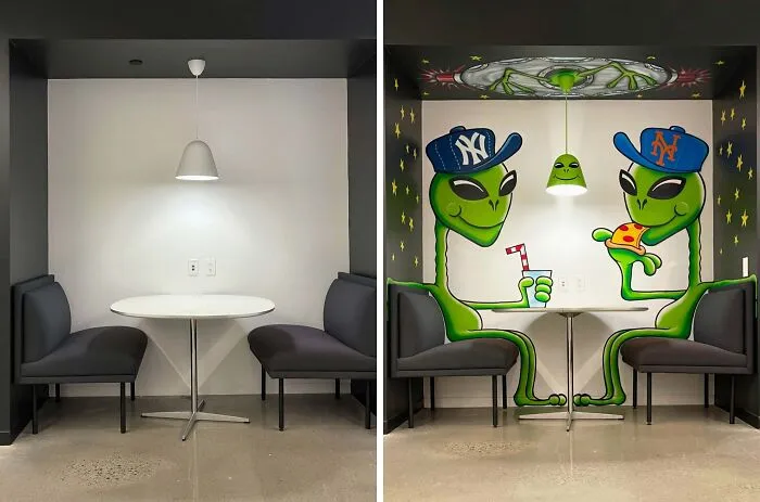 25 New Street Art Pieces That Cleverly Interact With Their Surroundings By Tom Bob