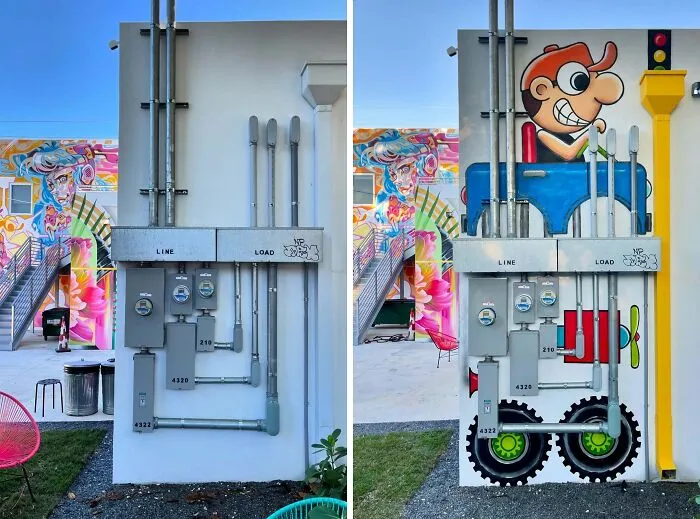 25 New Street Art Pieces That Cleverly Interact With Their Surroundings By Tom Bob