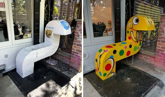 25 New Street Art Pieces That Cleverly Interact With Their Surroundings By Tom Bob