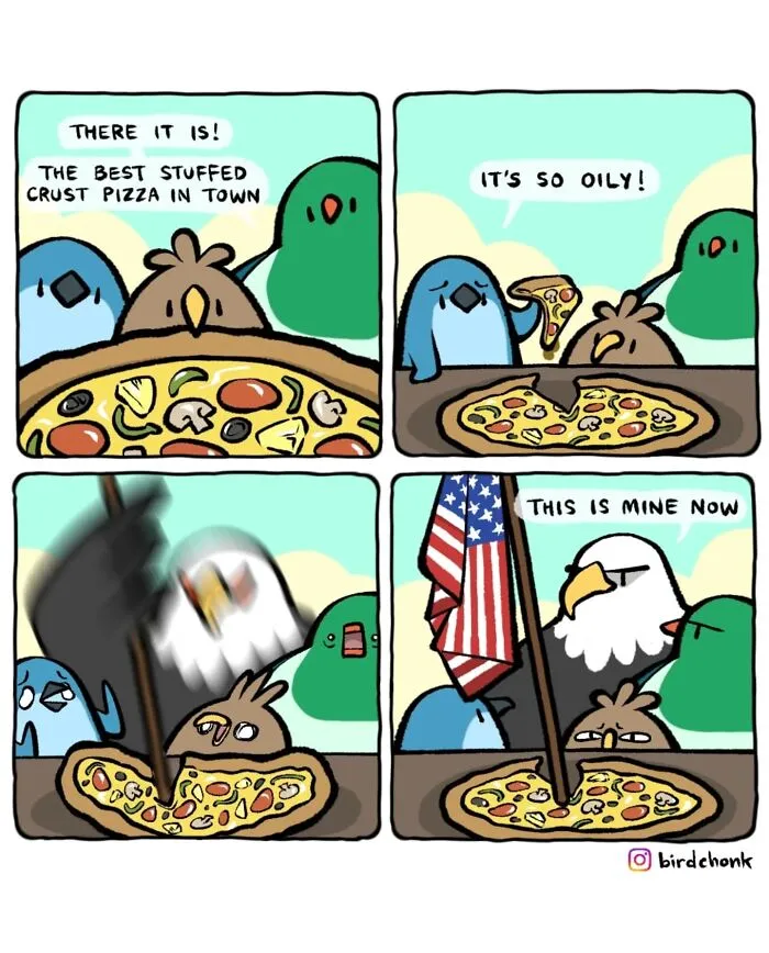 20 New Bird Comics That Find Humor And Absurdity In Little Daily Things, By This Artist