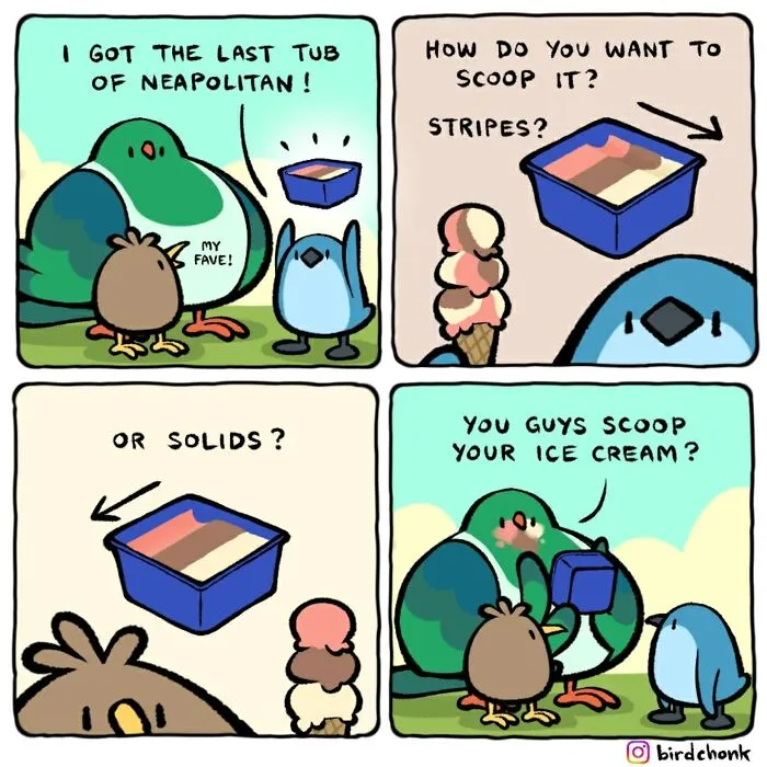 20 New Bird Comics That Find Humor And Absurdity In Little Daily Things, By This Artist