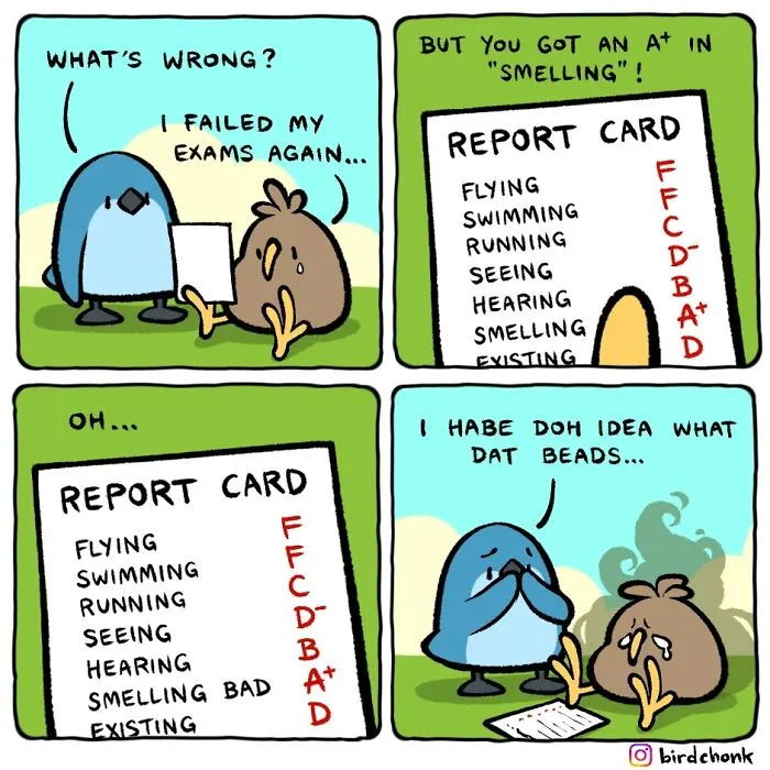 20 New Bird Comics That Find Humor And Absurdity In Little Daily Things, By This Artist