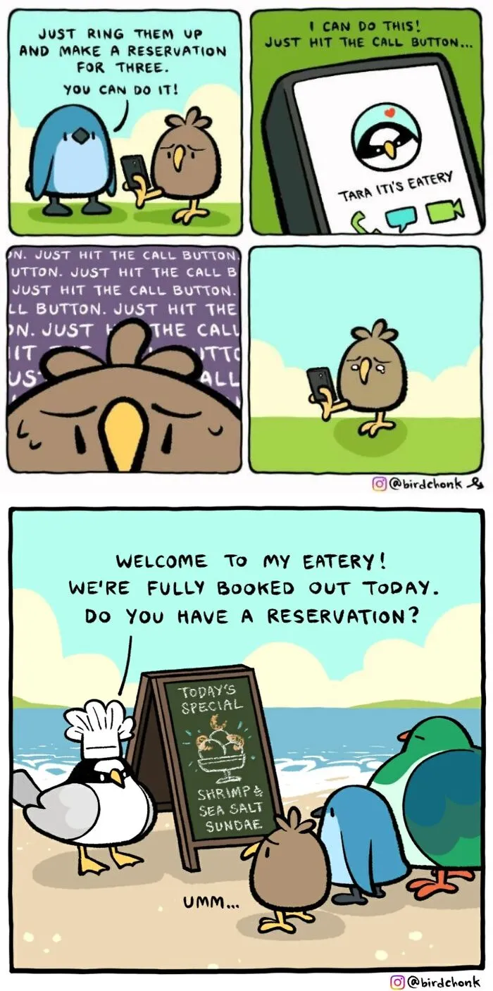 20 New Bird Comics That Find Humor And Absurdity In Little Daily Things, By This Artist