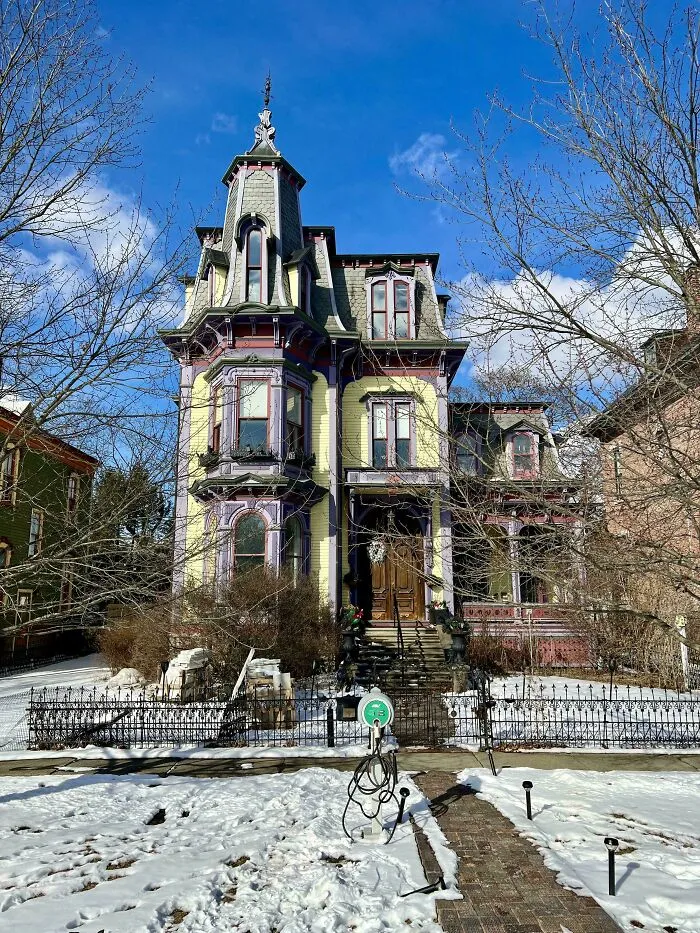 1874 Second Empire House In Hudson, NY