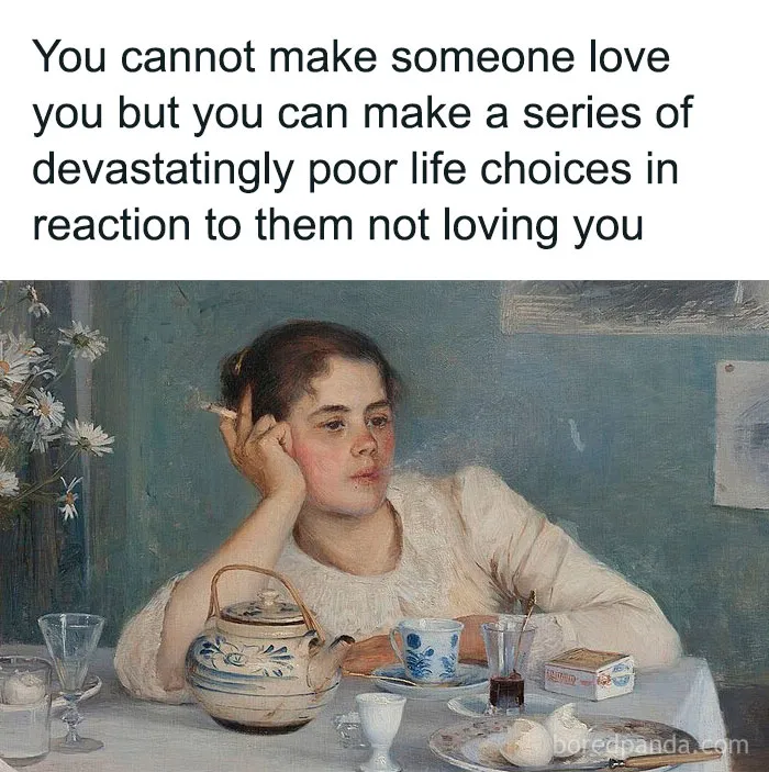 50 Times People Added Modern Captions To Old Paintings And Created Comedy Gold