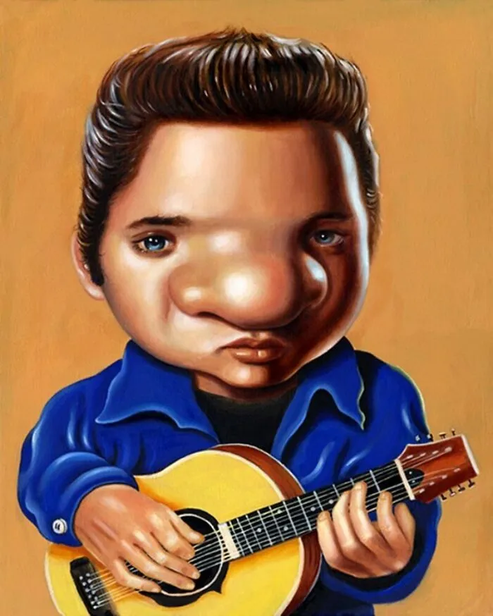 25 Playful, Surreal Paintings That Transform Famous Faces Into Fun Characters By JC Bravo