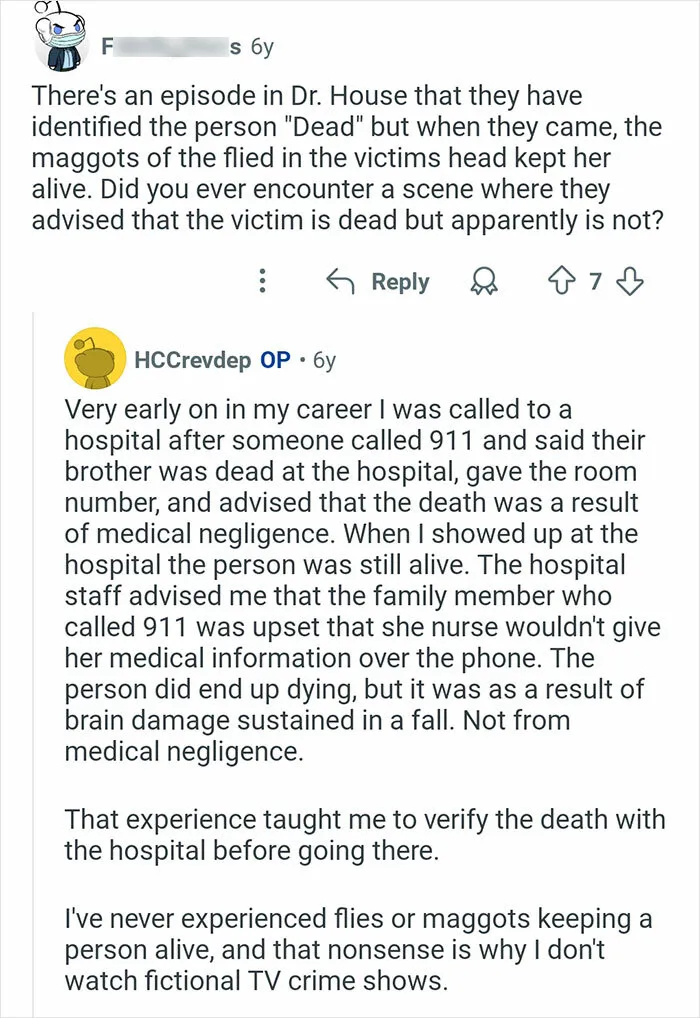 “I Ruled It Accidental”: 50 Things Coroners Have Seen On The Job