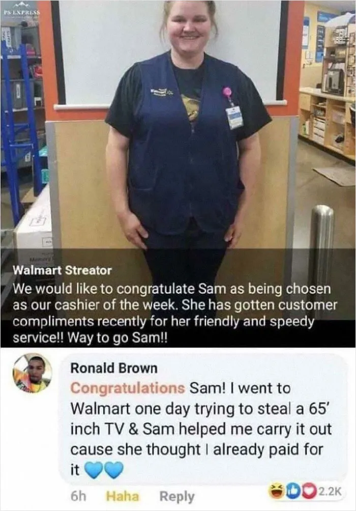 Great Job Sam!