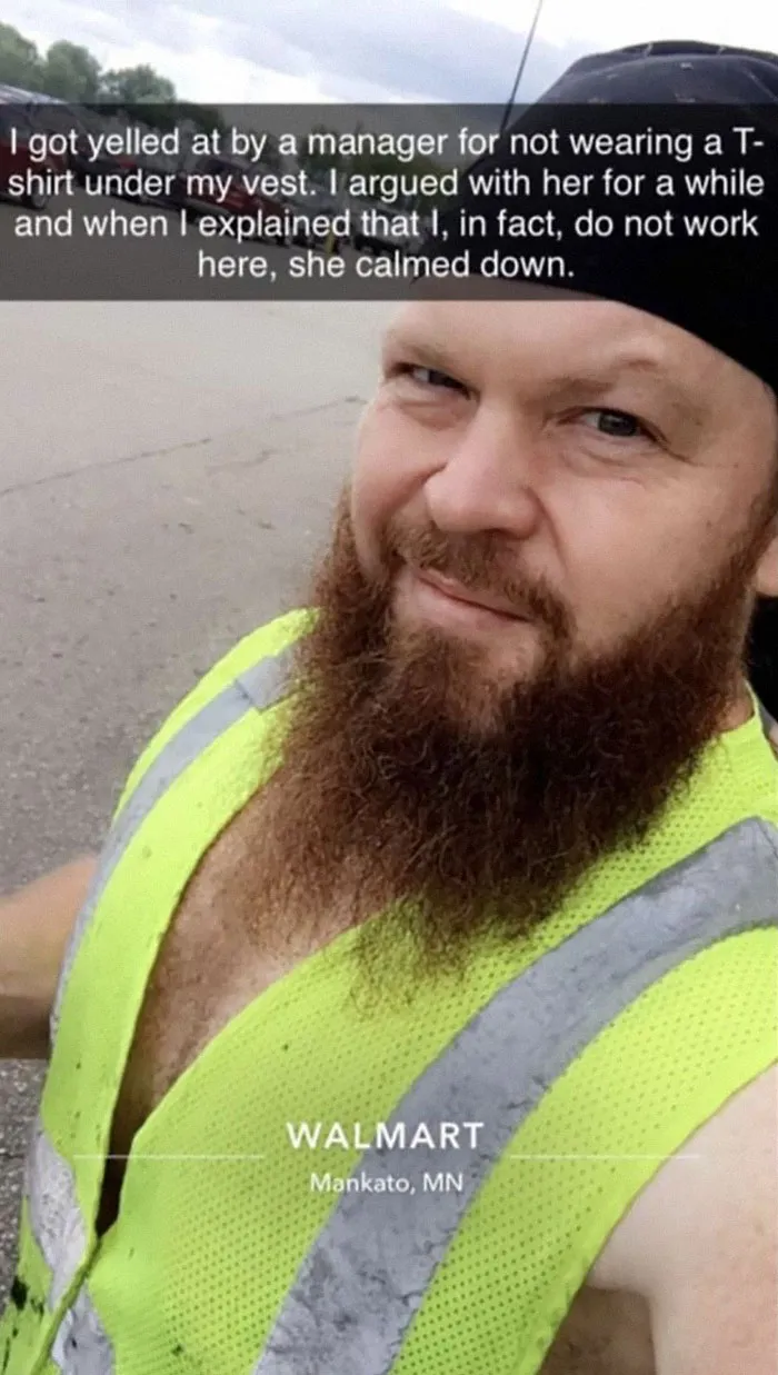 A Little Trashy, But At Least He Doesn't Work There