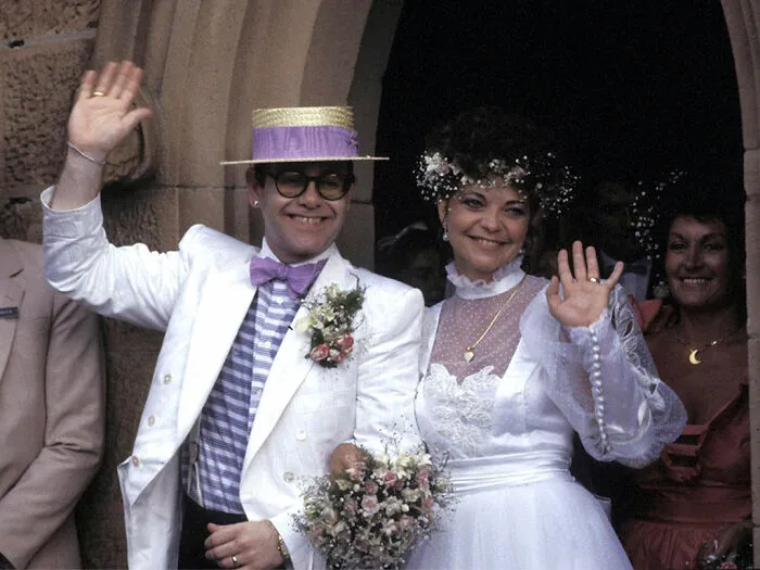 Elton John & Renate Blauel
