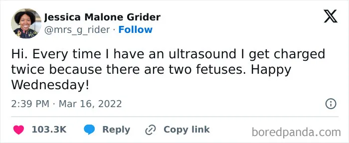 Person Was Double-Charged For Ultrasounds