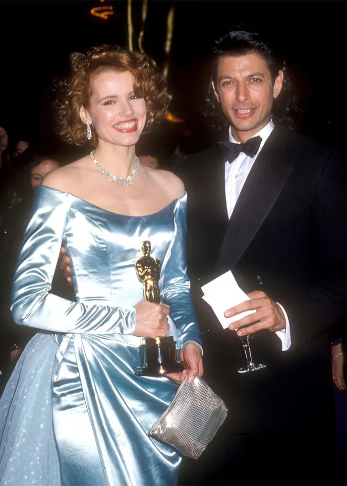 Geena Davis & Jeff Goldblum