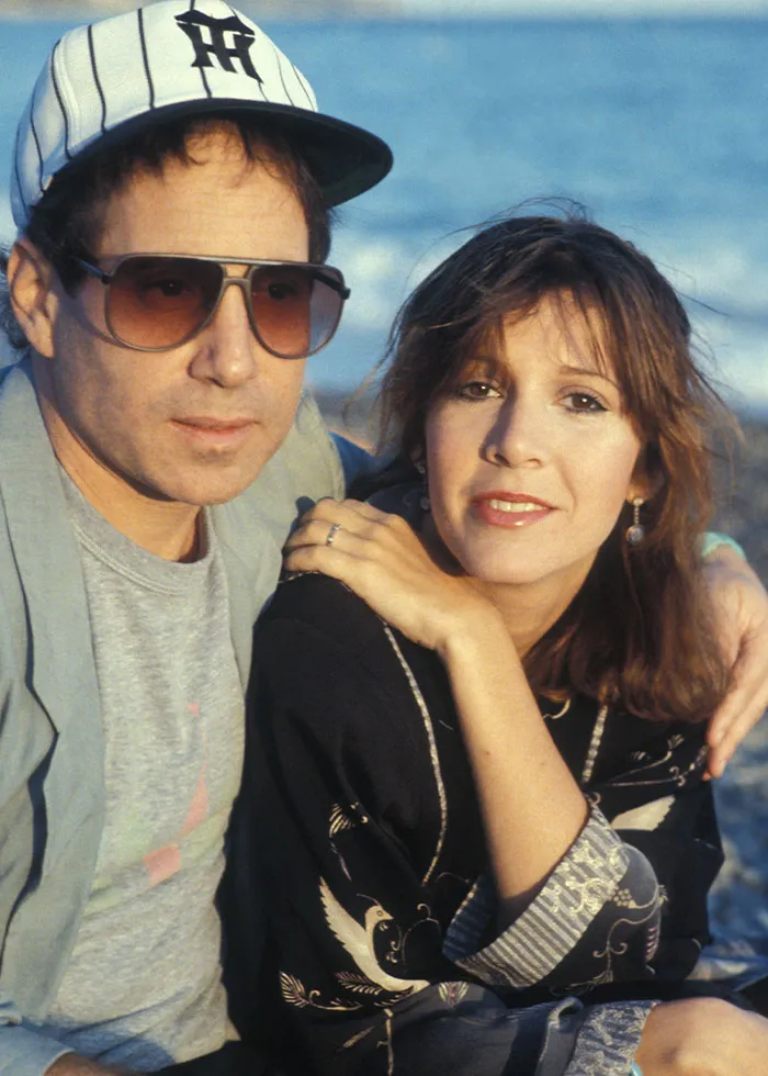 Carrie Fisher & Paul Simon