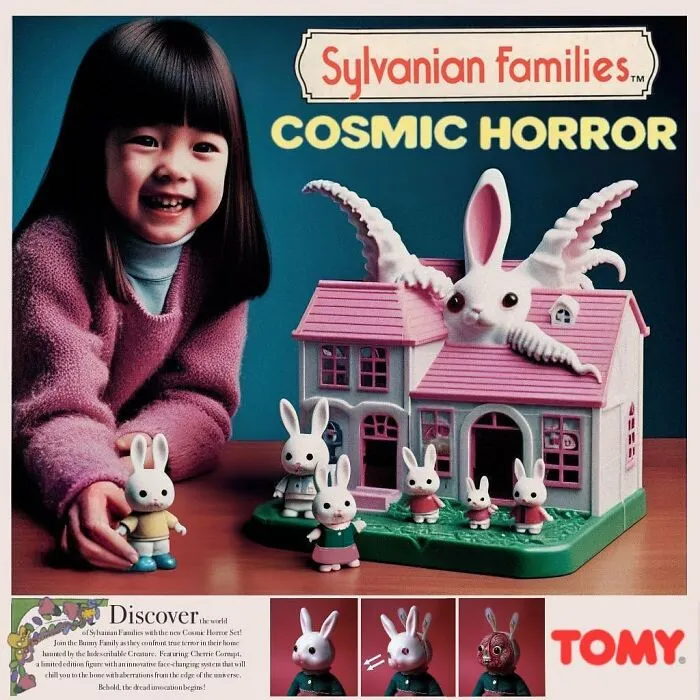 Sylvanian Families Cosmic Horror Playset By Tomy