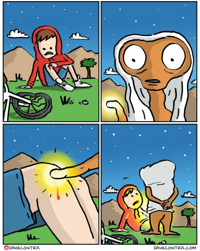 45 Best Twisted Comics By Dave Contra That Fans Of Dark Humor Might Love
