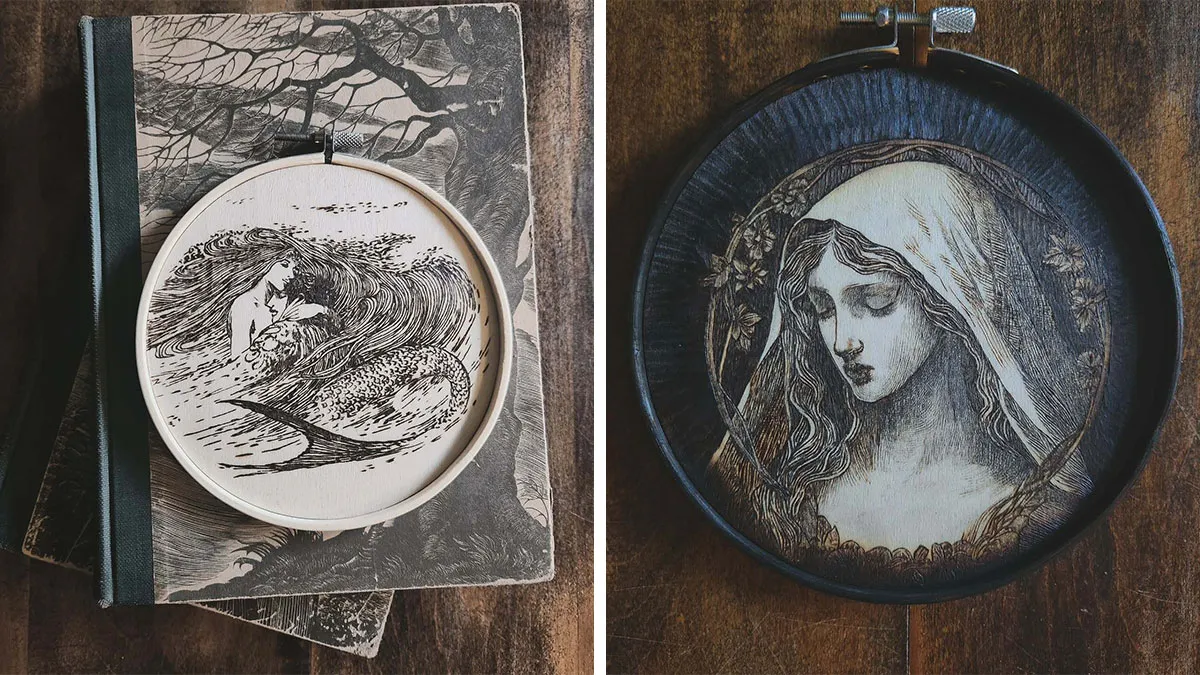 Canadian Artist Kat Slota Uses Fire To Create Stunning Wood-Burned Artworks (44 Pics)
