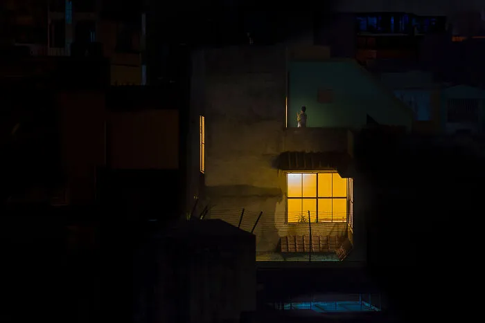 "Nuit Indienne - Sans Titre 01" By Xavier Blondeau, France