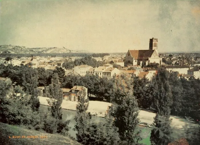 View Of Agen, France, 1877