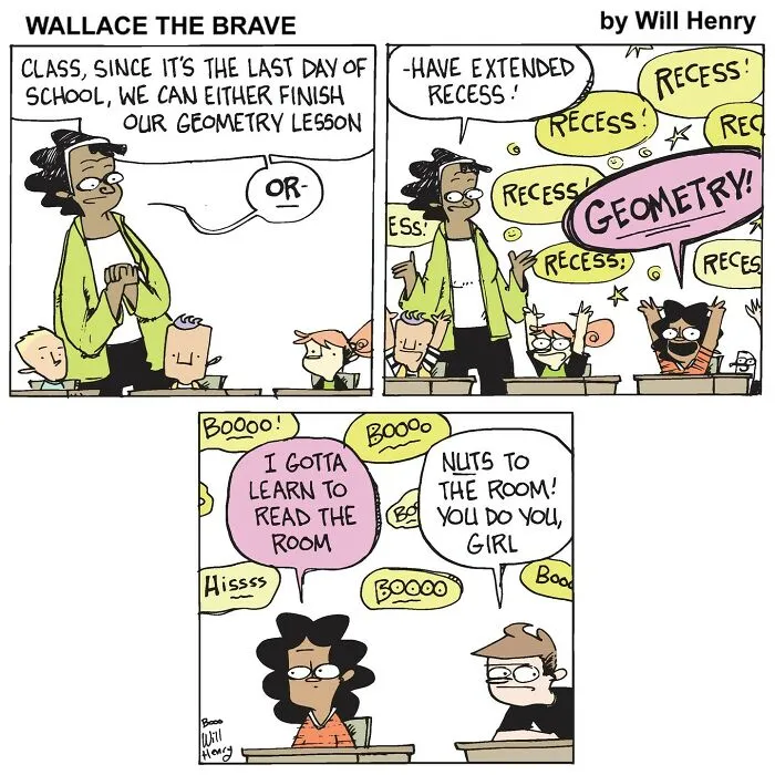 35 New And Funny ‘Wallace the Brave’ Comics This Artist Created To Brighten Your Day