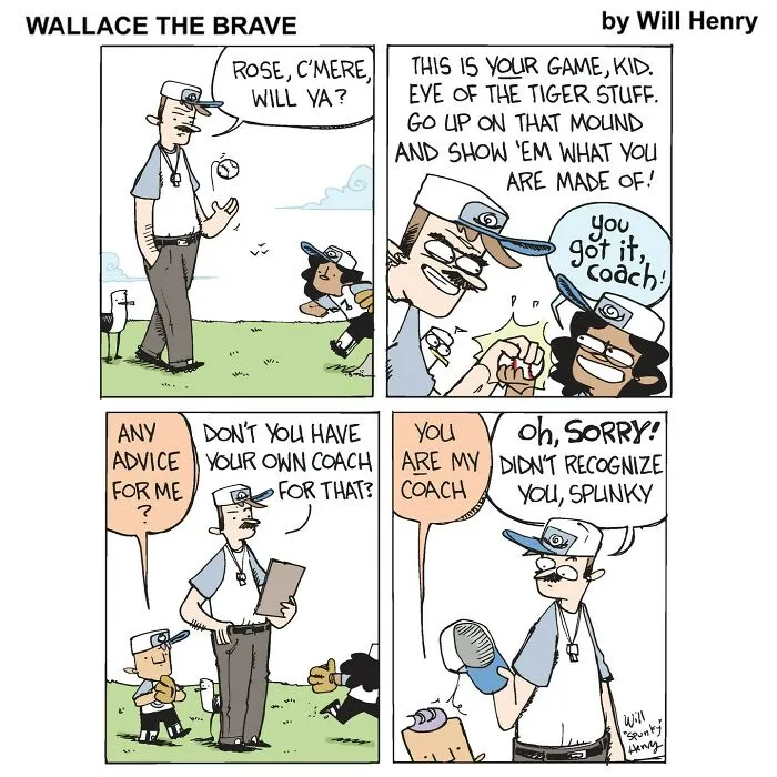 35 New And Funny ‘Wallace the Brave’ Comics This Artist Created To Brighten Your Day