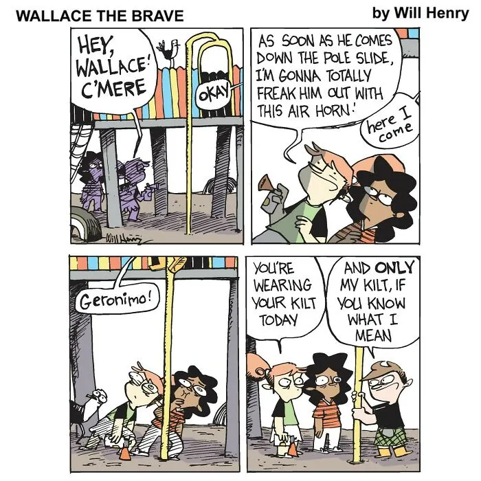 35 New And Funny ‘Wallace the Brave’ Comics This Artist Created To Brighten Your Day