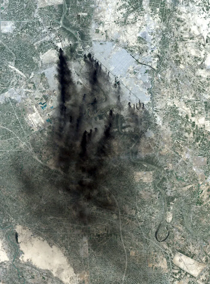The Battle Of Baghdad/ Iraq War, April 2003
