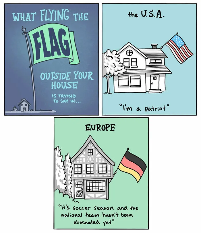 44 Funny Cultural Differences Experienced By Travelers, Depicted By “Itchy Feet Comic” (New Pics)