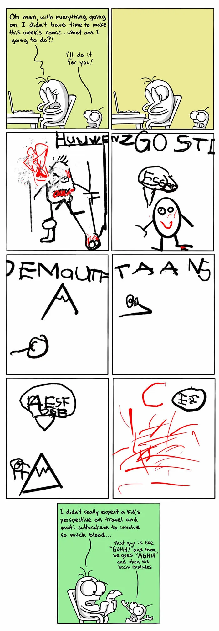 Between Words And Wanderlust: The Poetic Comics Of Itchy Feet
