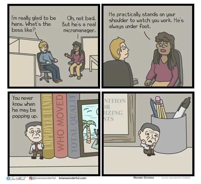 Dark Humor And Random Laughs: 45 New Comics By Brian Wonderful