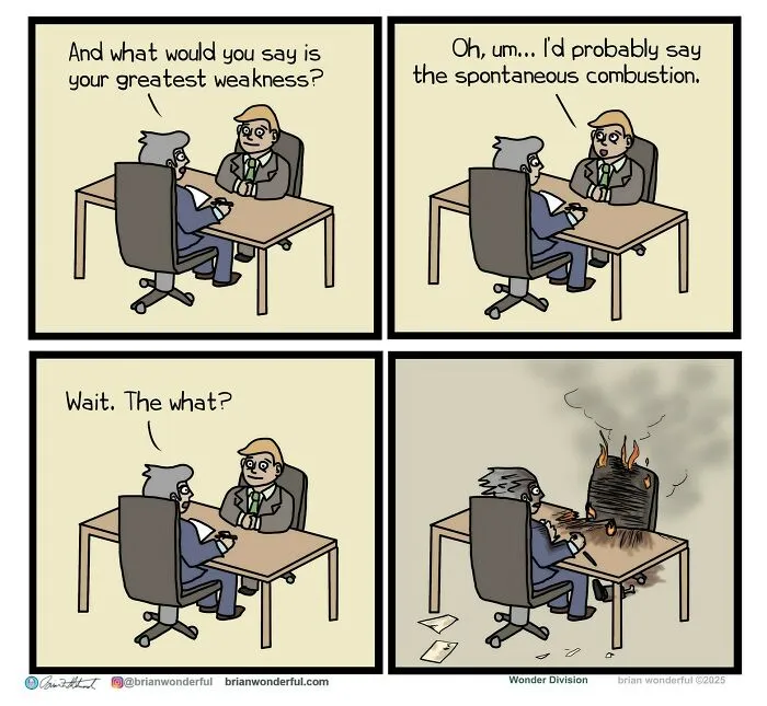 Dark Humor And Random Laughs: 45 New Comics By Brian Wonderful
