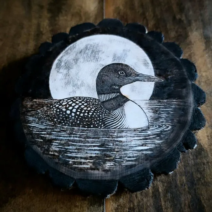 Canadian Artist Kat Slota Uses Fire To Create Stunning Wood-Burned Artworks (44 Pics)