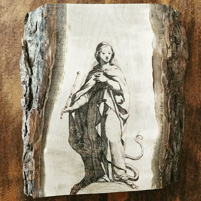 Burning Beauty: The Enchanting Pyrography Of Kat Slota