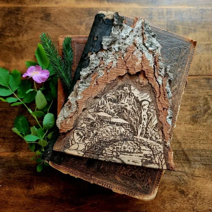 Canadian Artist Kat Slota Uses Fire To Create Stunning Wood-Burned Artworks (44 Pics)