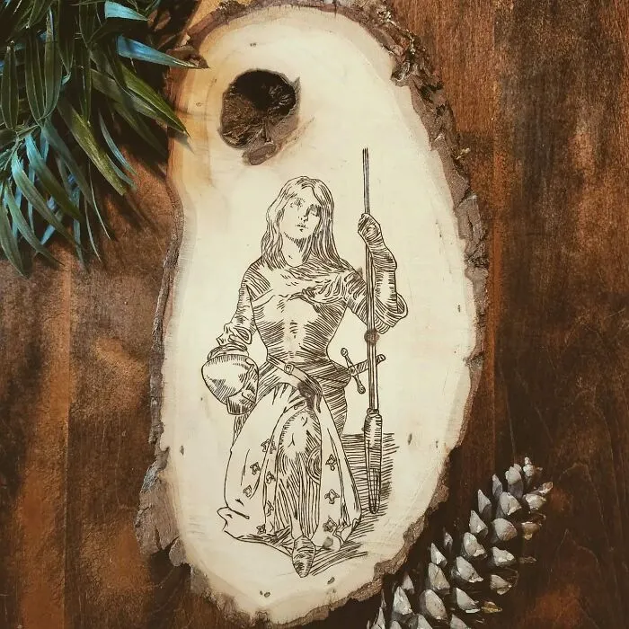 Canadian Artist Kat Slota Uses Fire To Create Stunning Wood-Burned Artworks (44 Pics)
