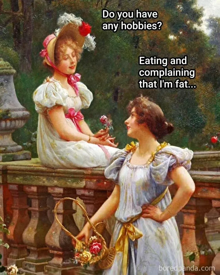 50 Times People Added Modern Captions To Old Paintings And Created Comedy Gold