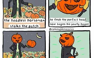 40 "Exploding Lobster" Comics That Might Make Your Halloween Spookier (And Funnier)