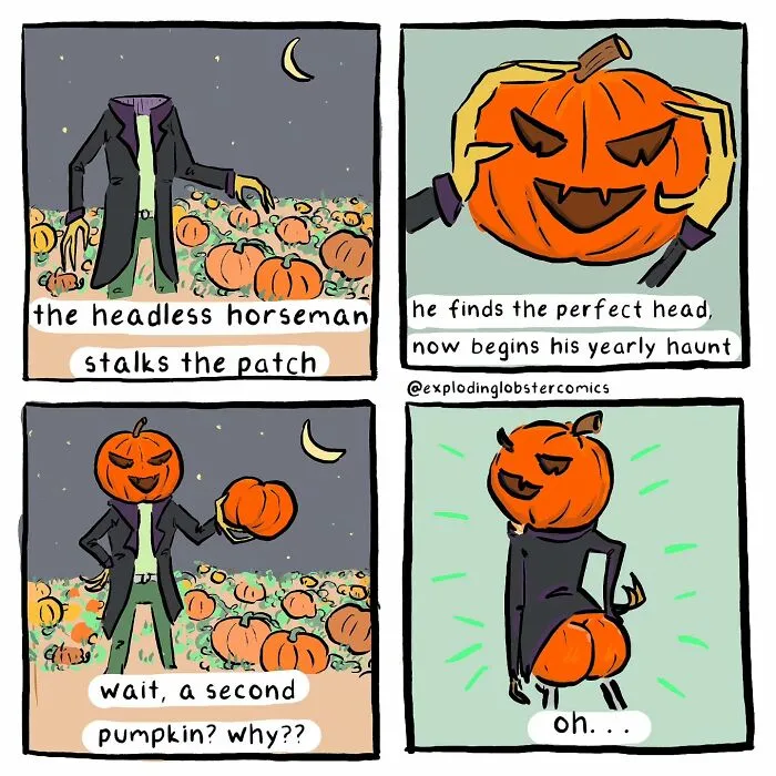 Hauntingly Funny: Exploding Lobster Comics For Halloween
